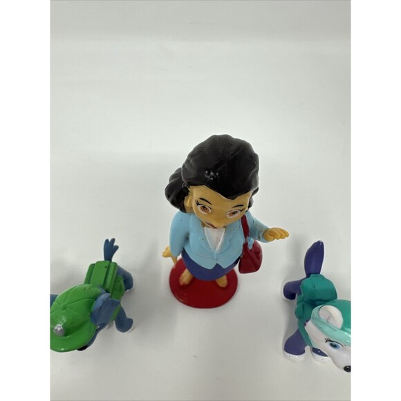 PAW PATROL Figure Play Set NICKELODEON Nick Jr PVC TOY Mayor Goodway + 5 Pups - Picture 3 of 9